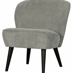 Fauteuil Sara Rib - Vergrijsd Groen - Loft24.nl