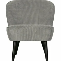 Fauteuil Sara Rib - Vergrijsd Groen - Loft24.nl