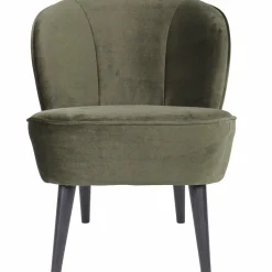 Fauteuil Sara Velvet - Warm Groen - Loft24.nl