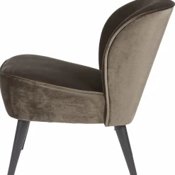 Fauteuil Sara Velvet - Warm Groen - Loft24.nl