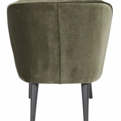 Fauteuil Sara Velvet - Warm Groen - Loft24.nl