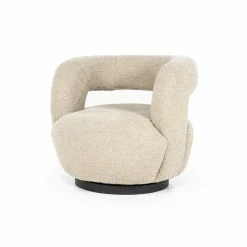 Fauteuil Sharon Bouclé - Zand - Loft24.nl