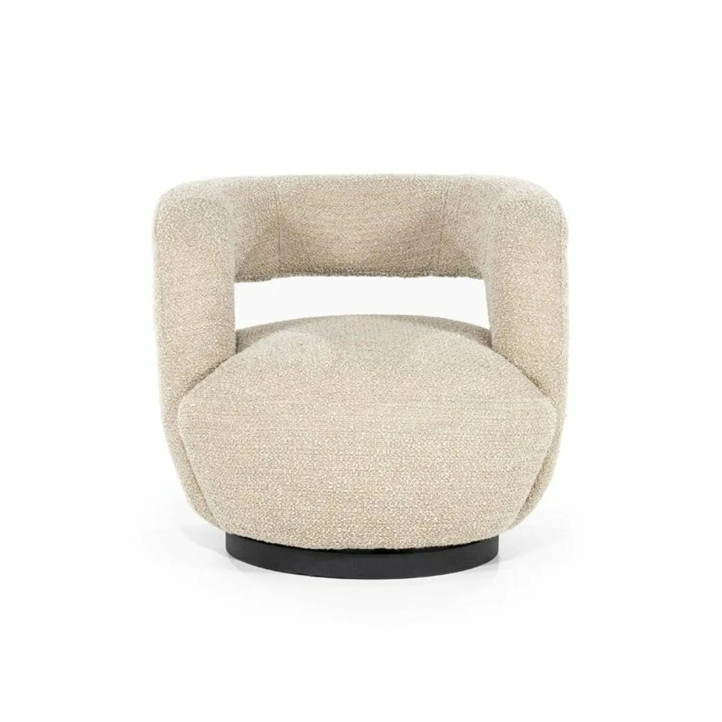 Fauteuil Sharon Bouclé - Zand - Loft24.nl