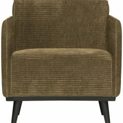 Fauteuil Statement met armleuning Ribstof - Rock - Loft24.nl
