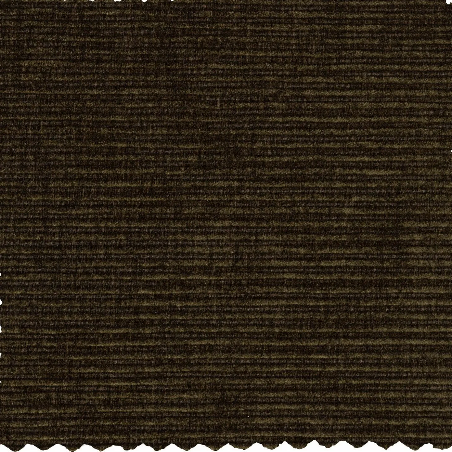 Fauteuil Statement met armleuning Ribstof - Warm groen - Loft24.nl