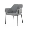 Fauteuil Tony Bouclé - Grijs (showroom model) - Loft24.nl