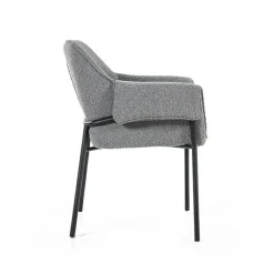 Fauteuil Tony Bouclé - Grijs (showroom model) - Loft24.nl