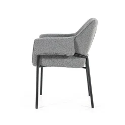 Fauteuil Tony Bouclé - Grijs (showroom model) - Loft24.nl