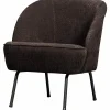 Fauteuil Vogue 3D Chenille - Donkerbruin - Loft24.nl