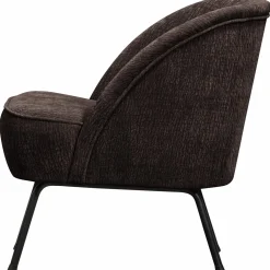 Fauteuil Vogue 3D Chenille - Donkerbruin - Loft24.nl