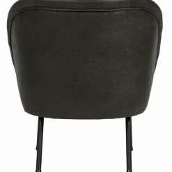 Fauteuil Vogue Leer - Zwart - Loft24.nl