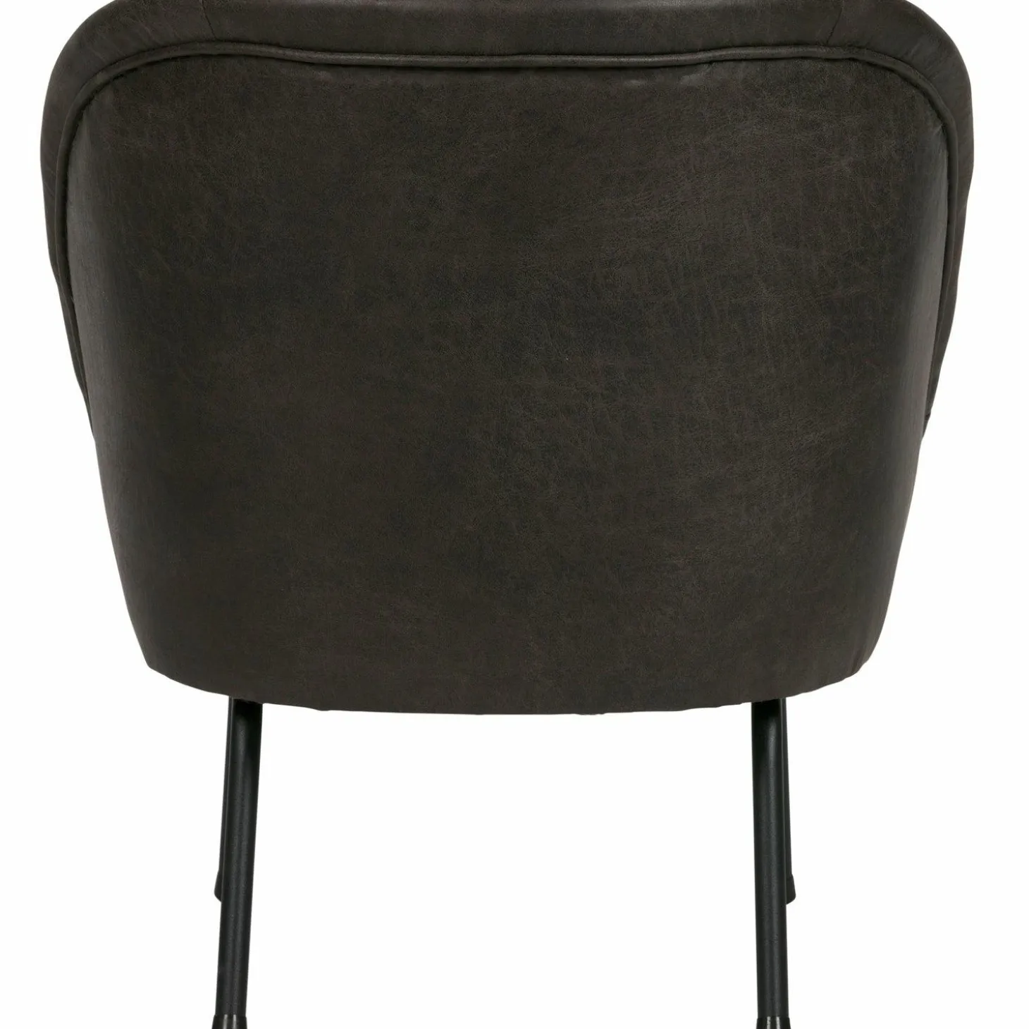 Fauteuil Vogue Leer - Zwart - Loft24.nl