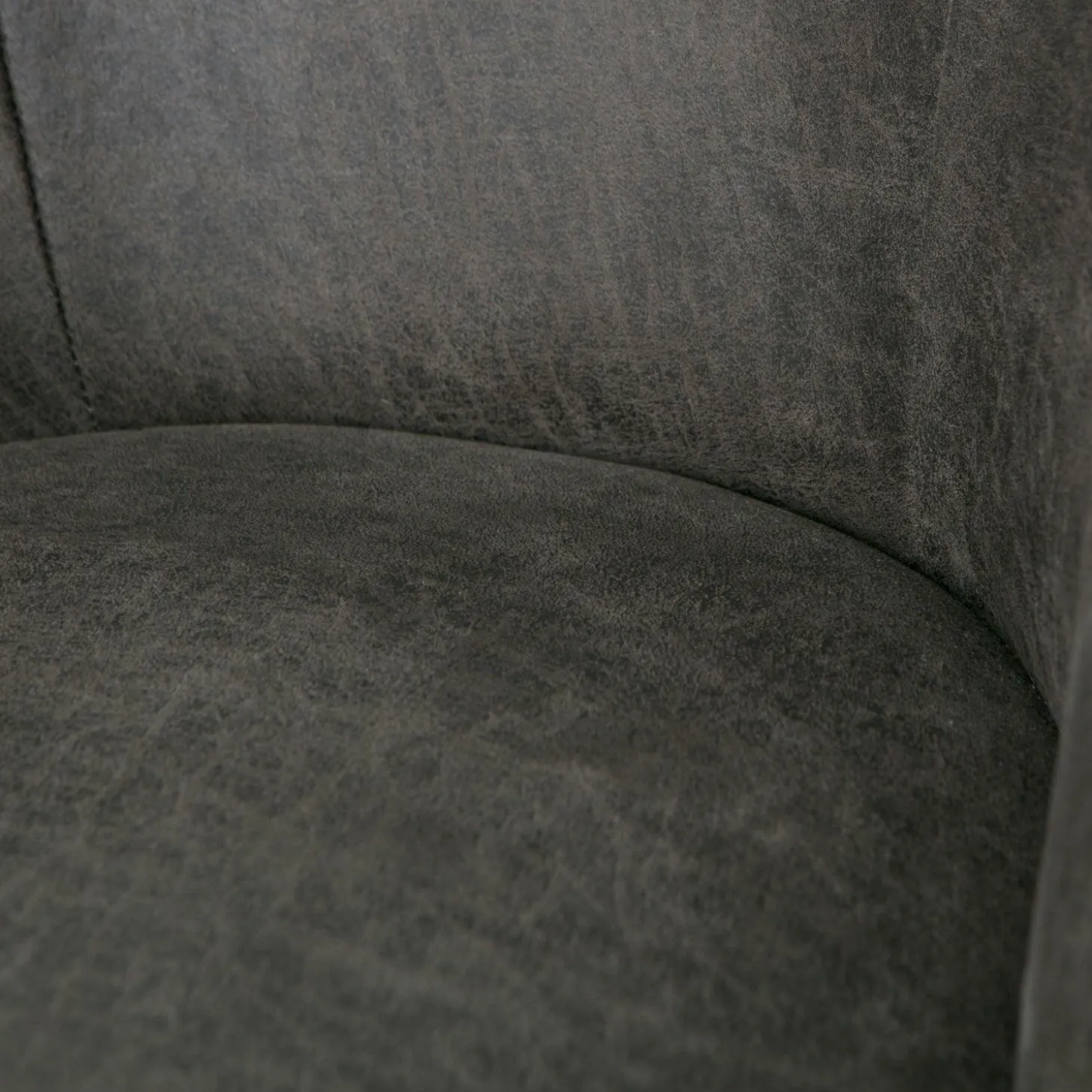 Fauteuil Vogue Leer - Zwart - Loft24.nl