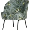 Fauteuil Vogue Velvet Fluweeel - Poppy Grijs - Loft24.nl