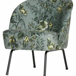 Fauteuil Vogue Velvet Fluweeel - Poppy Grijs - Loft24.nl