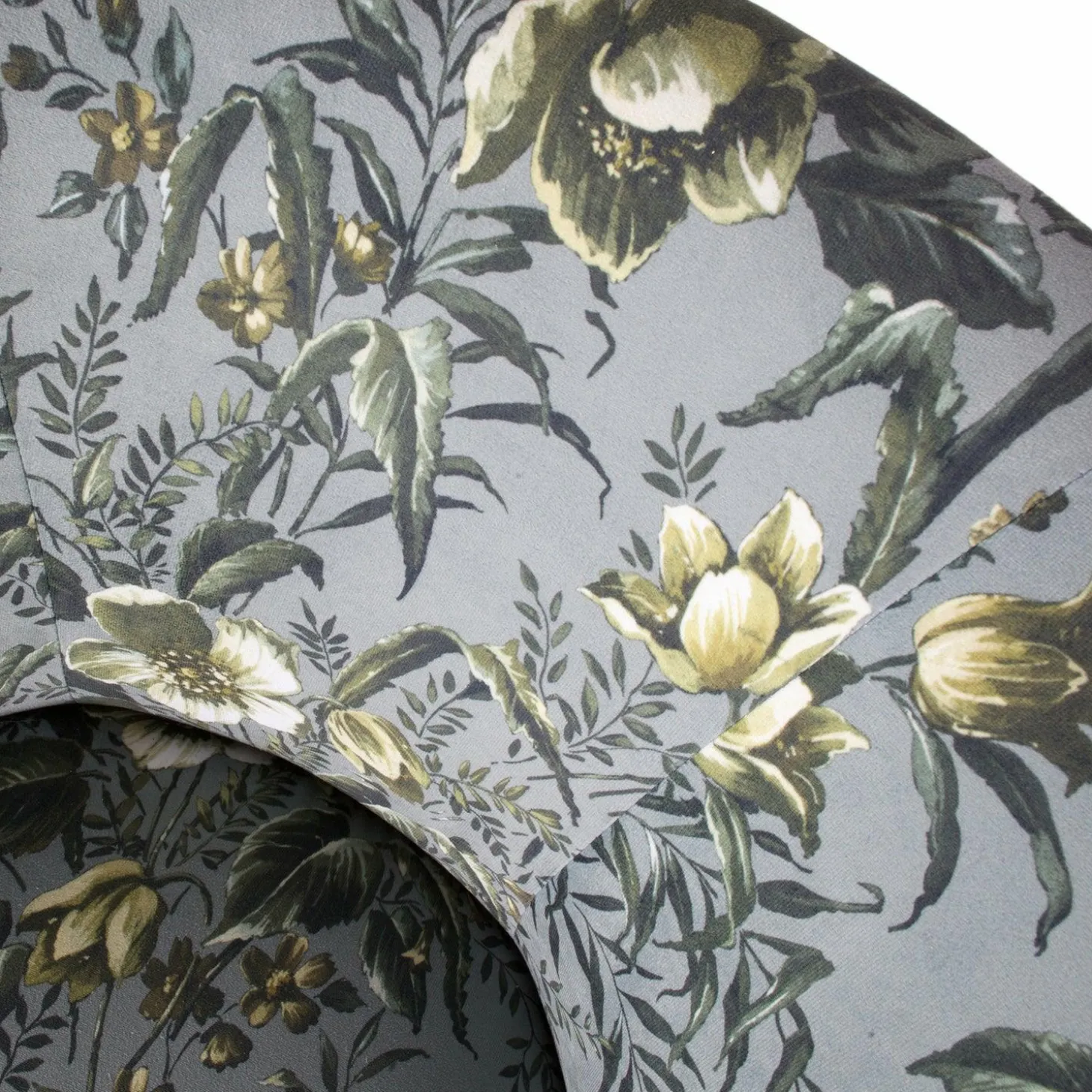 Fauteuil Vogue Velvet Fluweeel - Poppy Grijs - Loft24.nl