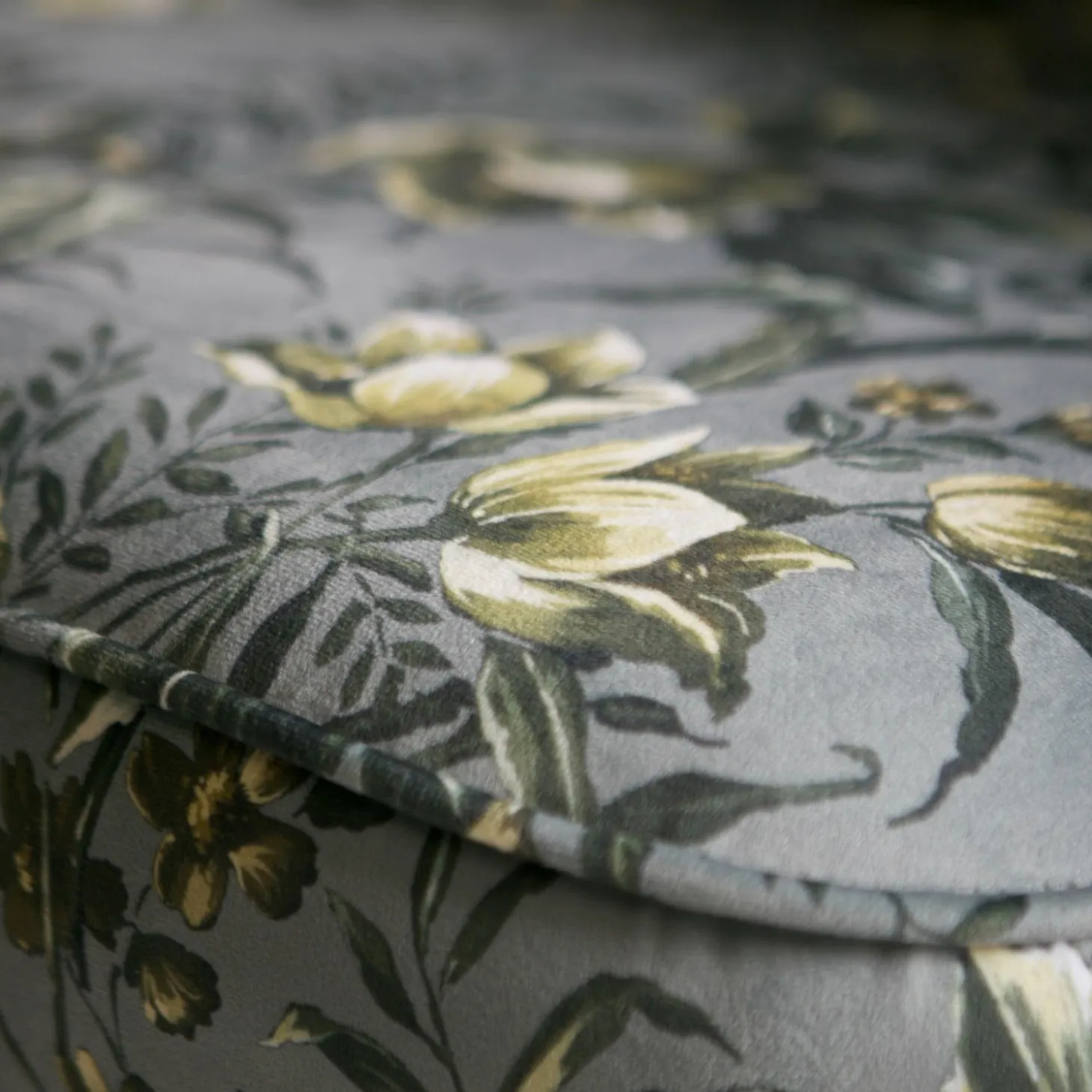 Fauteuil Vogue Velvet Fluweeel - Poppy Grijs - Loft24.nl