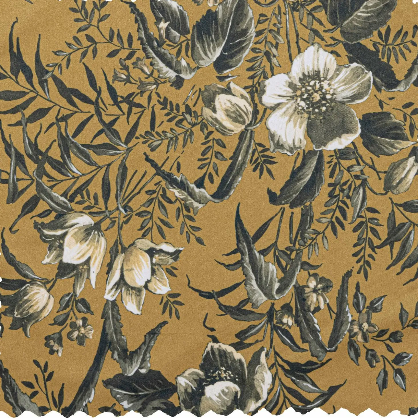 Fauteuil Vogue Velvet Fluweeel - Poppy Mosterd - Loft24.nl