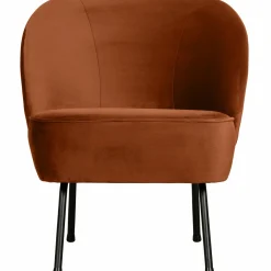Fauteuil Vogue Velvet Fluweeel - Roest - Loft24.nl