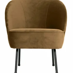 Fauteuil Vogue Velvet Fluweeel - Honinggeel - Loft24.nl