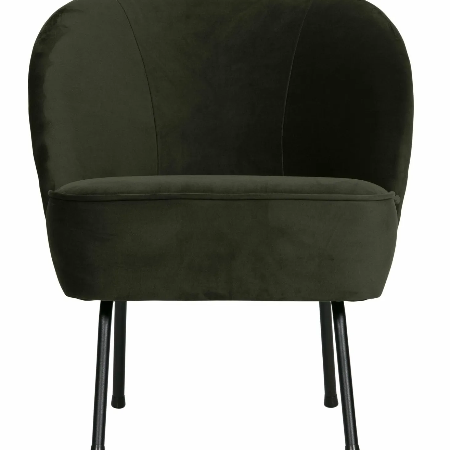 Fauteuil Vogue Velvet Fluweeel - Donker Groen - Loft24.nl