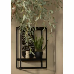 Febe wandrek tuin verticaal metaal zwart - Loft24.nl