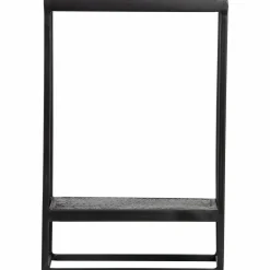 Febe wandrek tuin verticaal metaal zwart - Loft24.nl