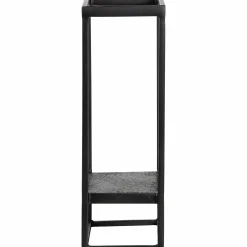 Febe wandrek tuin verticaal metaal zwart - Loft24.nl