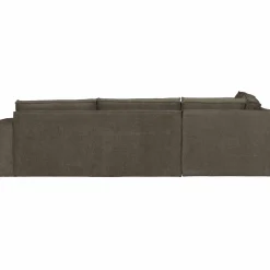 Freddie hoekbank links bruin - Loft24.nl