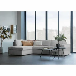 Freddie hoekbank links naturel - Loft24.nl