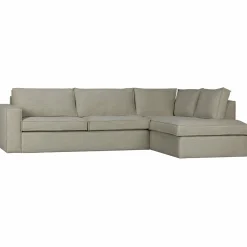 Freddie hoekbank rechts naturel - Loft24.nl