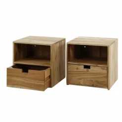 Hangend Nachtkastje Flat - Set van 2 Stuks - Loft24.nl