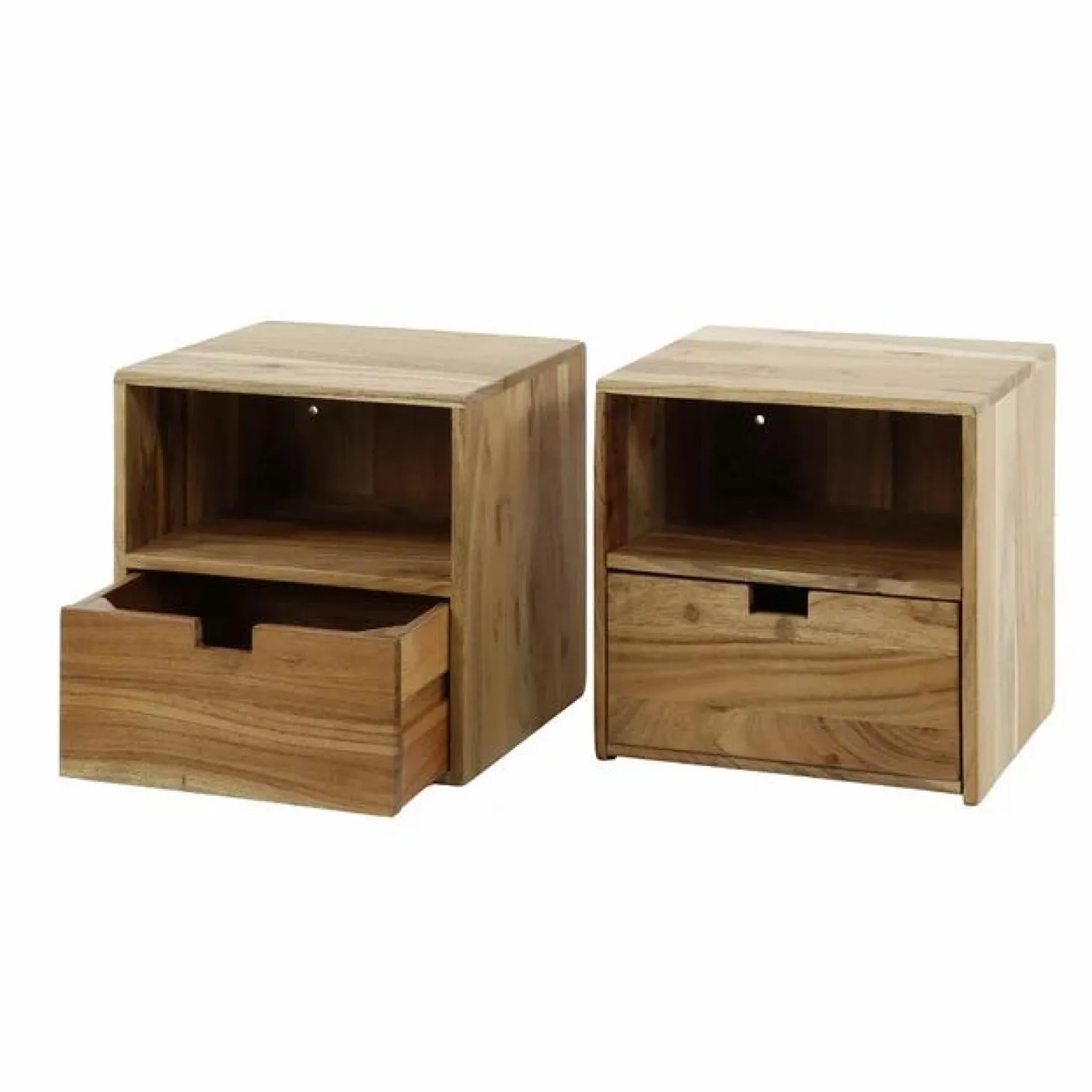 Hangend Nachtkastje Flat - Set van 2 Stuks - Loft24.nl