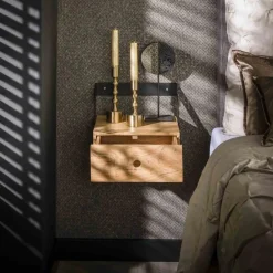 Hangend Nachtkastje Strip - Set van 2 Stuks - Loft24.nl