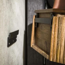 Hangend Nachtkastje Wave Rond - Zand - Loft24.nl