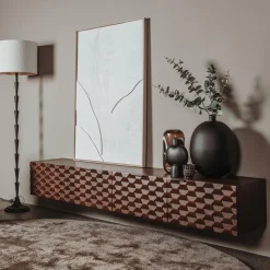 Hangend TV-meubel Paola Mangohout 150 cm - Loft24.nl