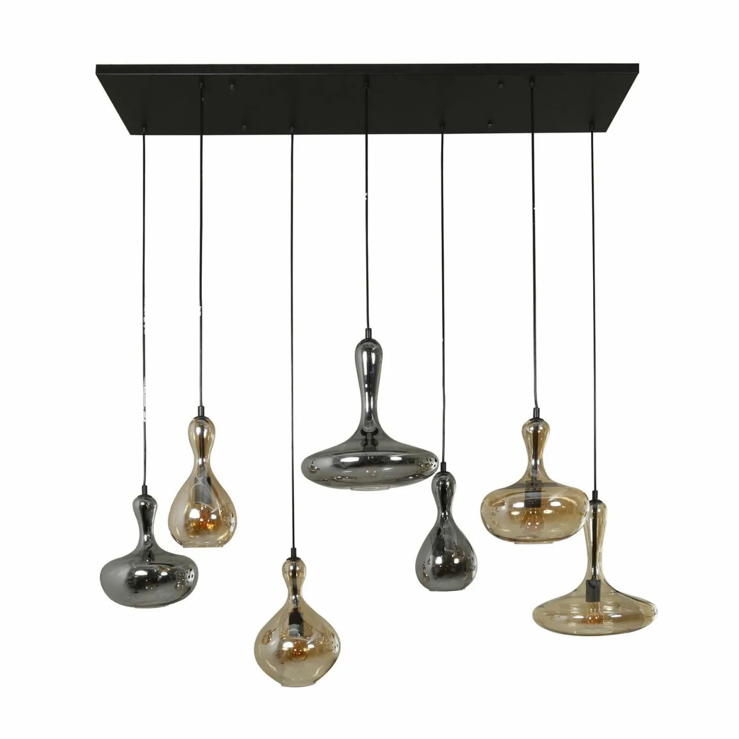Hanglamp 4+3 Karaf - Loft24.nl