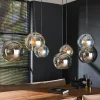 Hanglamp 4+3 multi globe XL - Loft24.nl