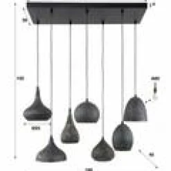 Hanglamp 4+3 Punch Mix - Loft24.nl