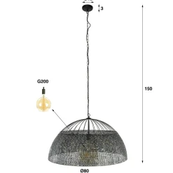 Hanglamp Armor - Loft24.nl