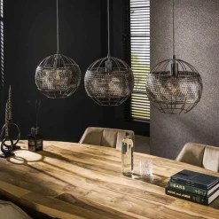 Hanglamp Armor Open - 3 Lampen - Loft24.nl