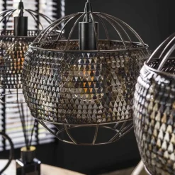 Hanglamp Armor Open - 3 Lampen - Loft24.nl