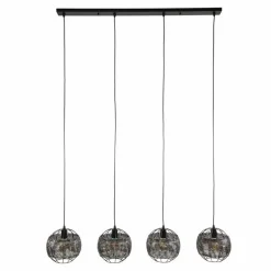 Hanglamp Armor Open - 4 Lampen - Loft24.nl