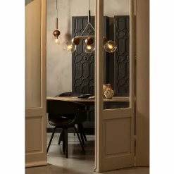 Hanglamp Babble Walnoothout - Loft24.nl