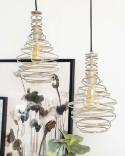 Hanglamp Coil - Beige - Loft24.nl