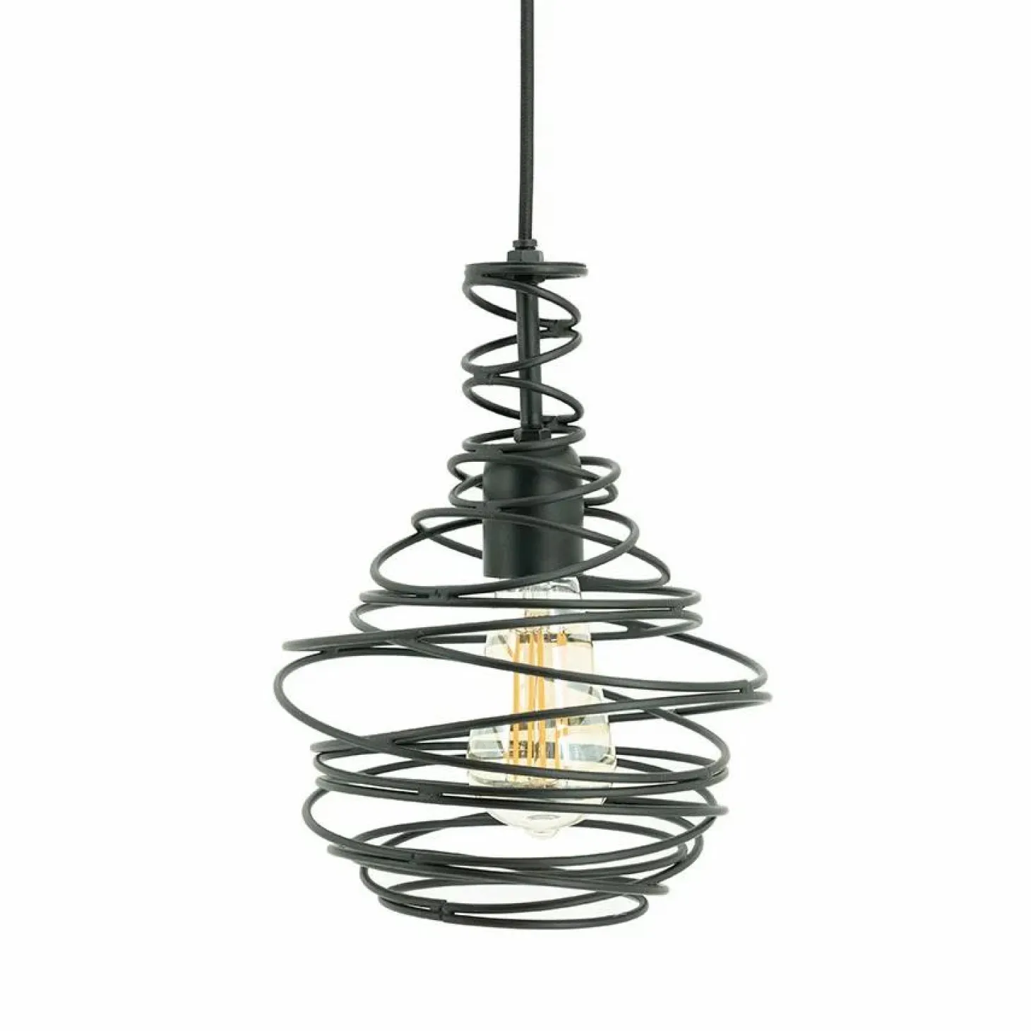Hanglamp Coil - Zwart - Loft24.nl