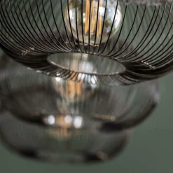 Hanglamp Copper Twist 4 lampen Ø35cm - Loft24.nl