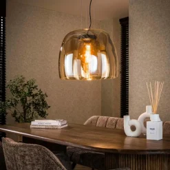 Hanglamp Drift 48cm - Amber - Loft24.nl