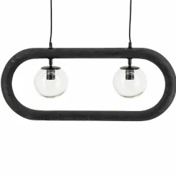 Hanglamp Eris 2 lampen - Zwart - Loft24.nl
