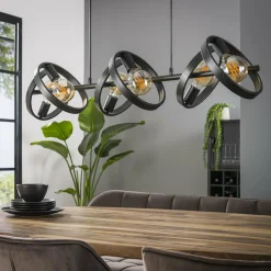 Hanglamp Hover - 6 lampen - Loft24.nl
